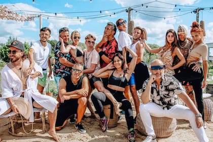 Los participantes de El Hotel de los famosos en una de sus primeras jornadas