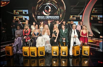 Los participantes del la Generación Dorada que participaron del repechaje