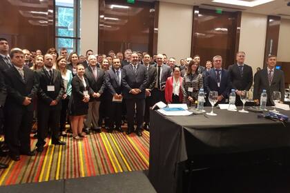 Los participantes del taller sobre prevención del terrorismo y el crimen organizado transnacional en la Triple Frontera