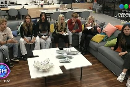 Los participantes escucharon con atención el cambio de reglas respecto a las nominaciones (Foto: Captura de video)