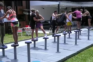 Los participantes realizaron el desafío semanal (Captura video)