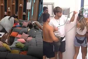 Los participantes se enfrentan a las dificultados de la prueba (Captura video)