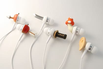 Los particulares auriculares de la firma japonesa