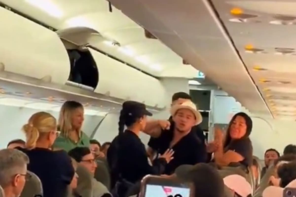 Los pasajeros causaron disturbios en un vuelo de Jet Smart