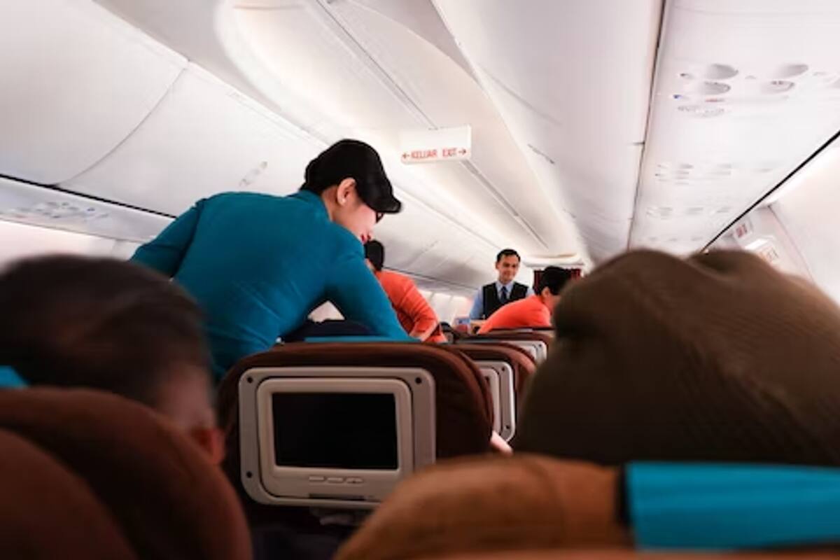 Los pasajeros de la parte trasera del avión en general son los últimos que reciben su comida