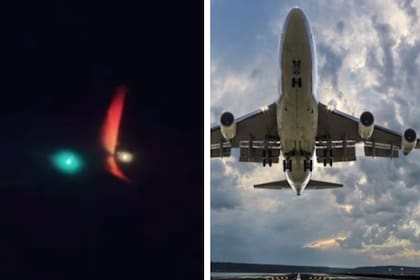 Los pasajeros de un vuelo que salió de Ezeiza hacia Tierra del Fuego filmaron las imágenes de un supuesto ovni que los acompañó hasta su aterrizaje