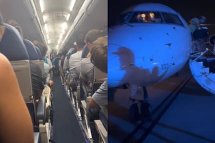 Los pasajeros del vuelo 5062 de Delta, que viajaba de Bahamas a Atlanta, estuvieron atrapados por horas en la aeronave, sin servicios básicos