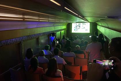 Los pasajeros podrán disfrutar de películas infantiles, patagónicas y nacionales
