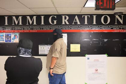 Los pasillos de la Corte migratoria de Nueva York se convirtieron en cotos de caza para el ICE