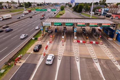 Los peajes de Acceso Norte (en foto) y Acceso Oeste tienen aumentos en septiembre 2024
