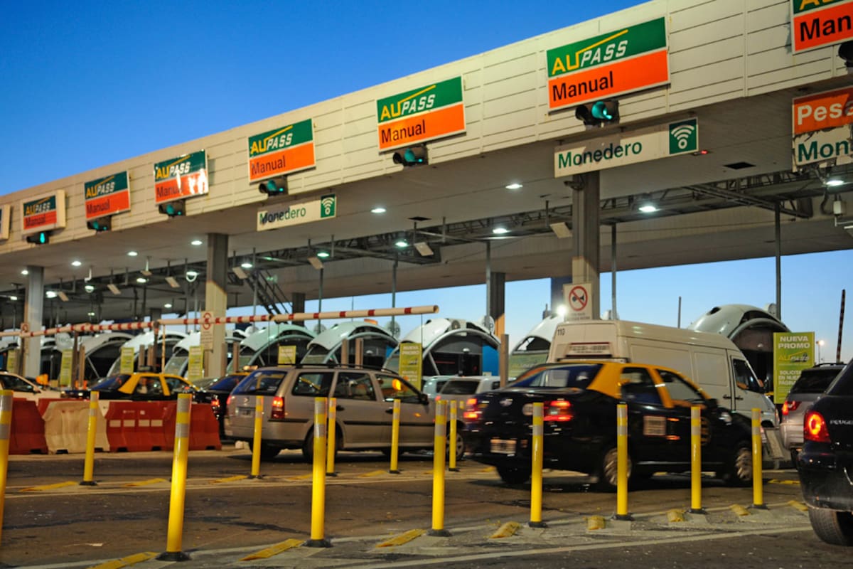 Los peajes en los accesos a la ciudad de Buenos Aires vuelven a aumentar; costará 10 pesos en horario pico
