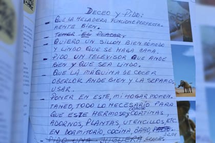 Los pedidos de una persona, que deseaba tener (Captura @natumendez)