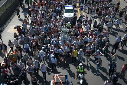 Los peregrinos pueden incorporarse al recorrido desde distintos puntos del camino