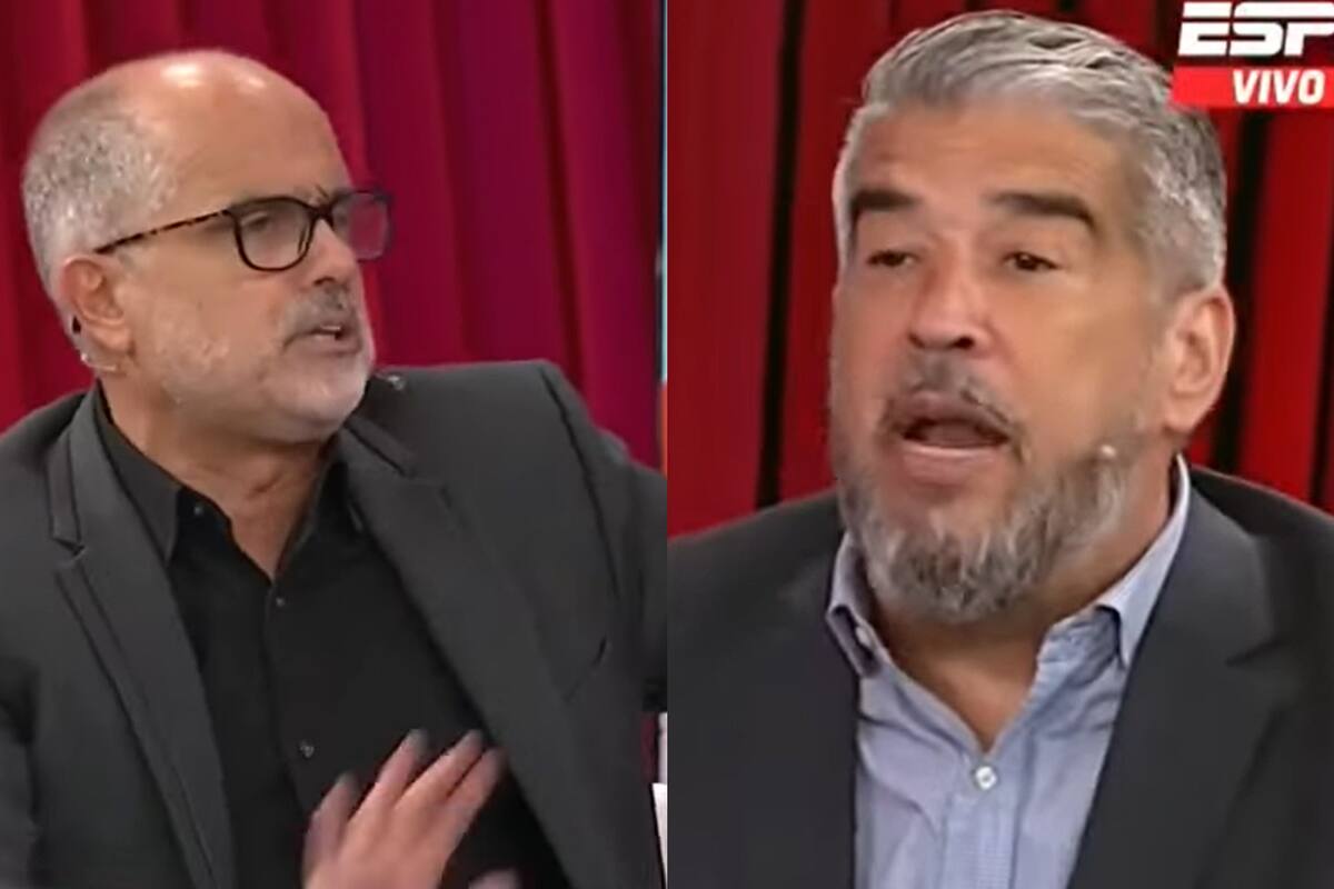 Los periodistas Daniel Arcucci y Diego "Chavo" Fucks discutieron en ESPN F90