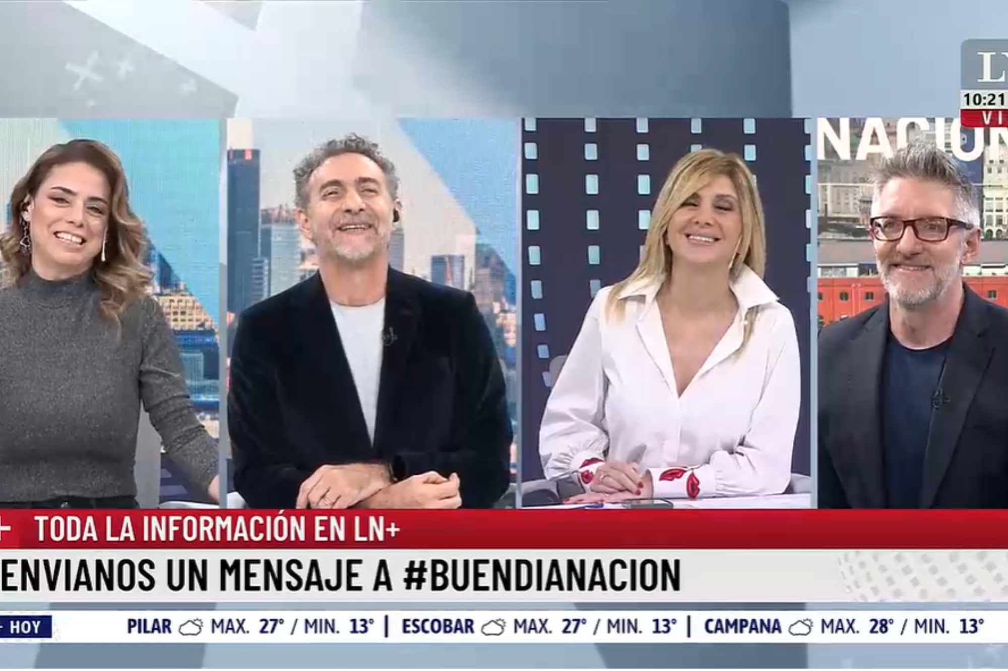 Los periodistas de LN+ se divirtieron al compartir sus rituales en el Día de la Pachamama