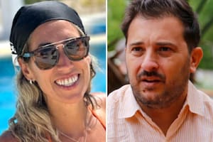 Los periodistas Luciana Elbusto y Diego Brancatelli