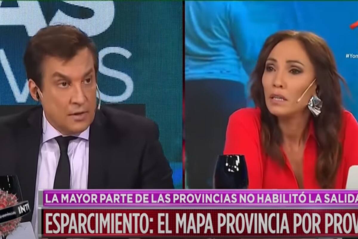 Los periodistas plantearon distintas posturas sobre la necesidad de salir de la cuarentena. Fuente: América TV.