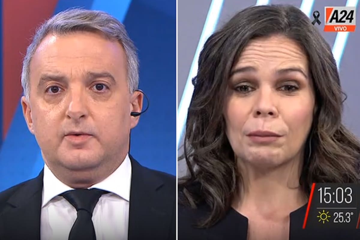 Los periodistas que acompañaban a Mauro Viale en su programa cada semana no pudieron contener las lágrimas cuando empezaron la transmisión