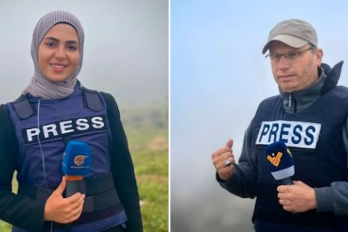 Los periodistas que murieron en un ataque israelí