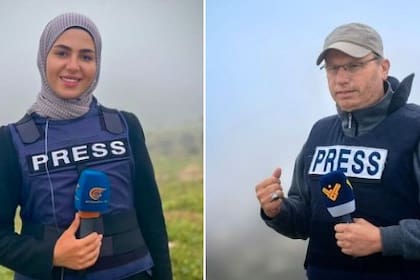 Los periodistas que murieron en un ataque israelí