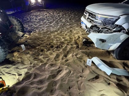 Los peritos intentarán determinar cómo fue el accidente.