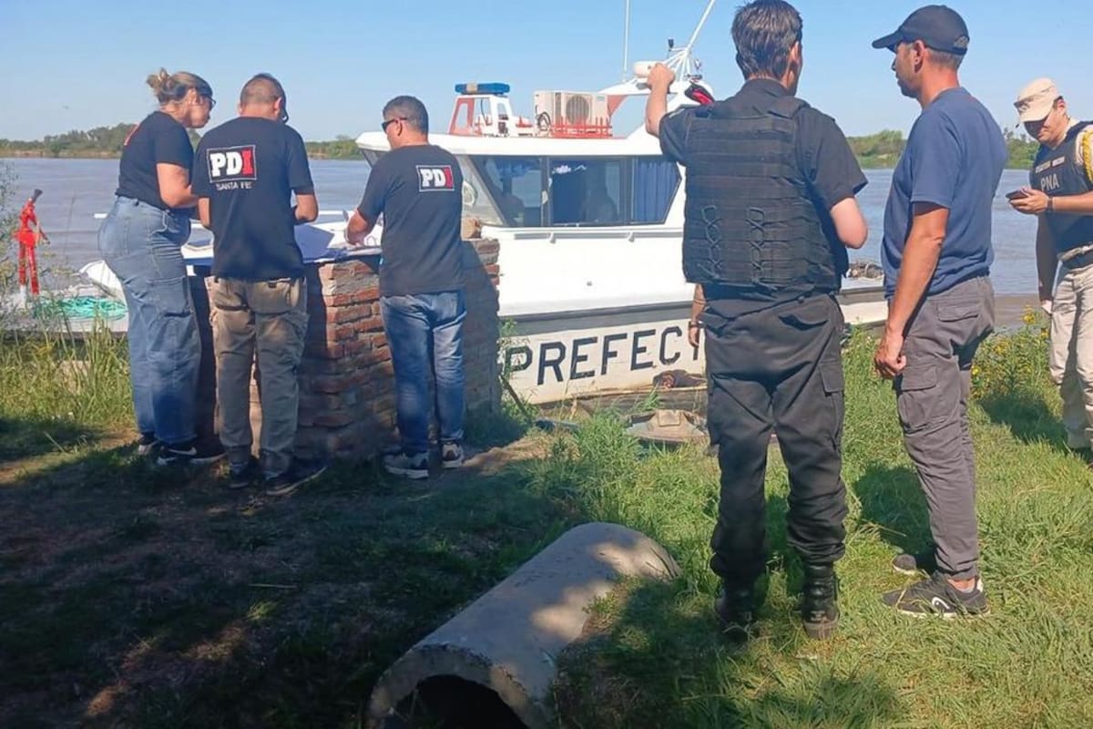 Los peritos, tras el macabro hallazgo en el río Coronda