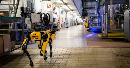 Los perros robot del Servicio Secreto están equipados con cámaras y sensores de alta tecnología.