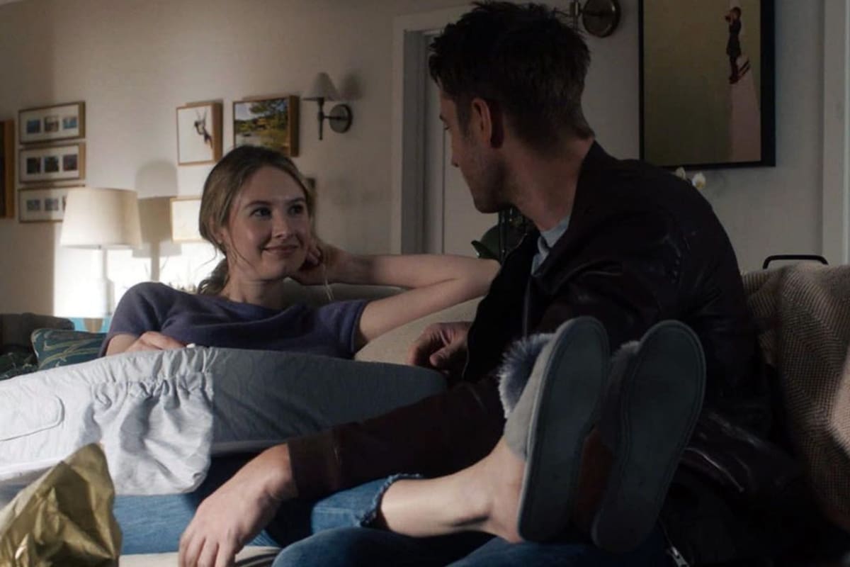 Los personajes de Madison y Kevin en la serie de la NBC, This is Us