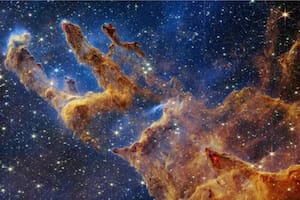Los pilares son nubes densas de hidrógeno y polvo