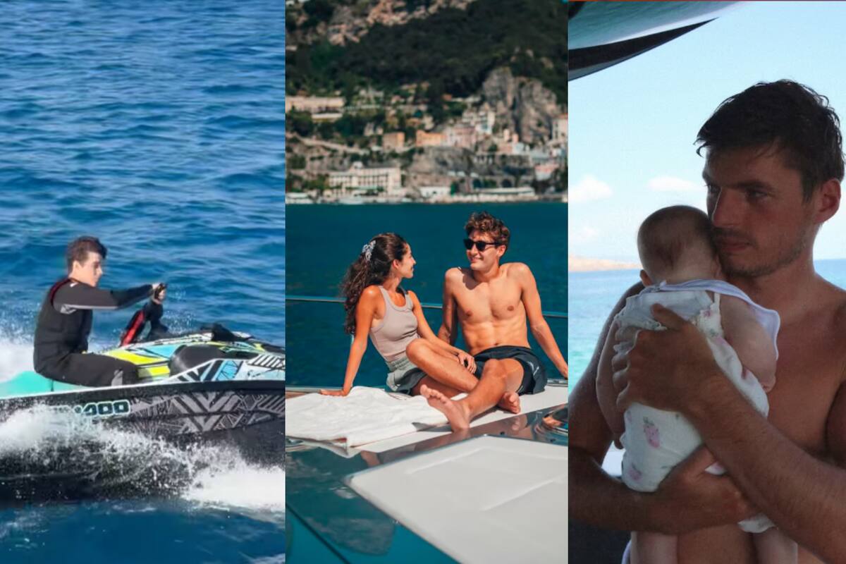 Los pilotos disfrutaron sus merecidas vacaciones antes del final de la temporada