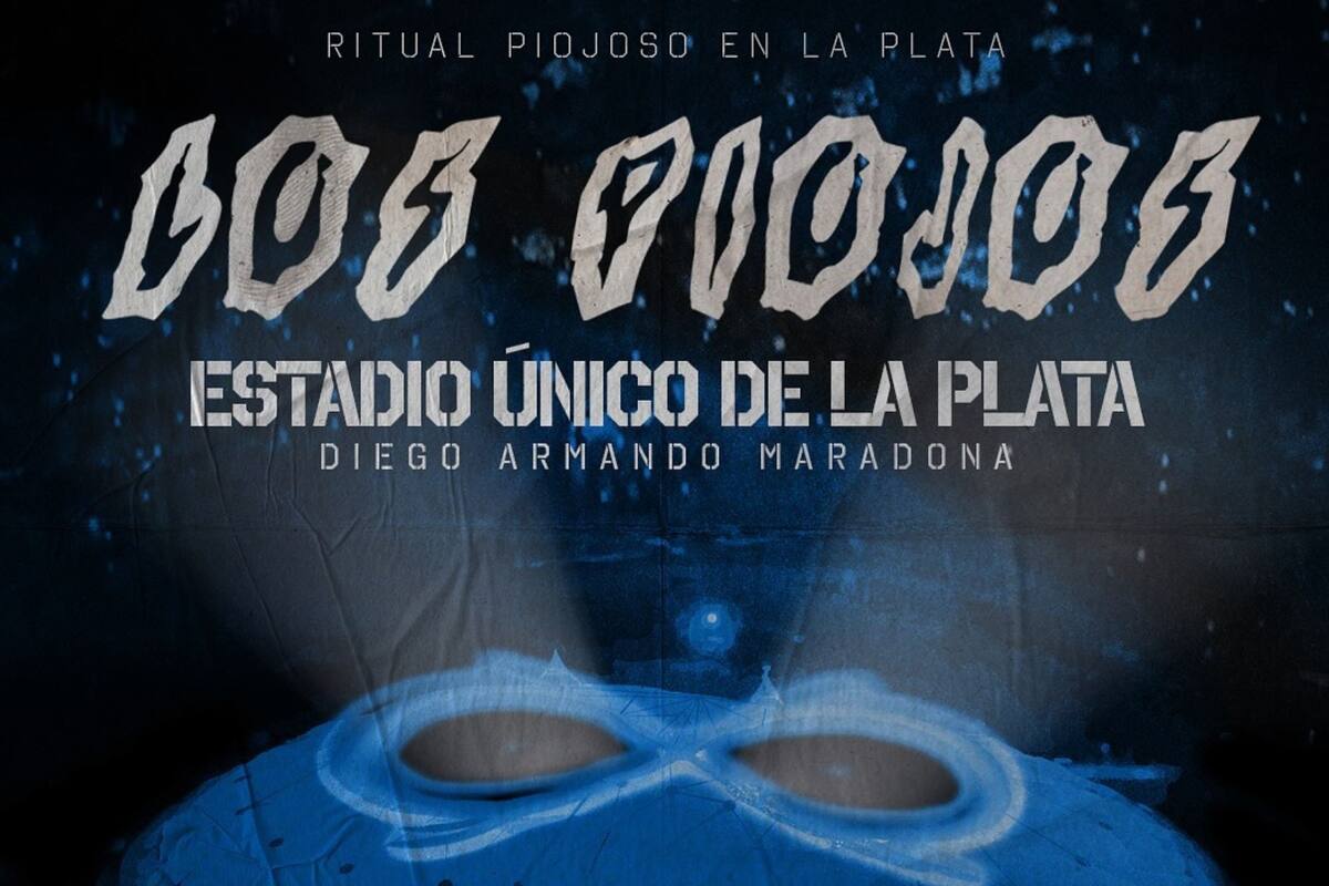 Los Piojos realizarán un mega show en el Estadio Único Diego Armando Maradona