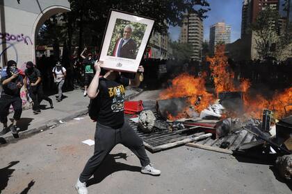 Los piquetes continuaron ayer en algunos sectores de Santiago