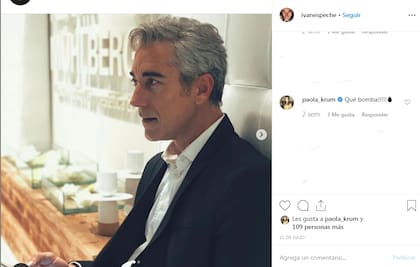 Los piropos cruzados entre Paola Krum e Iván Espeche