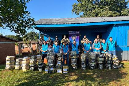 Los policías porteños concretaron un operativo antidrogas en Misiones