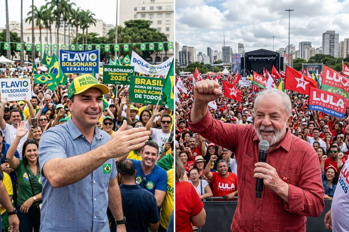 Los porcentajes para ambos candidatos, según los últimos sondeos