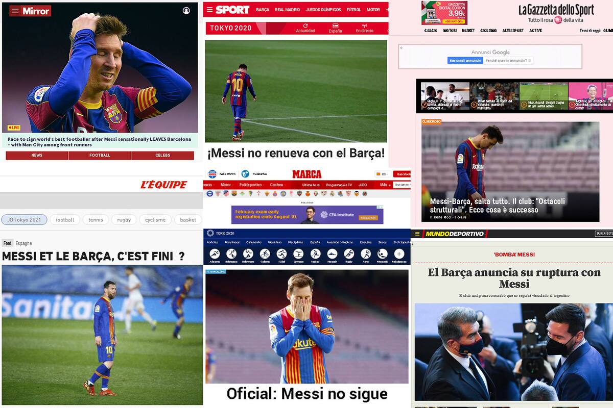 Los portales de todo el mundo reflejan el anuncio de Barcelona