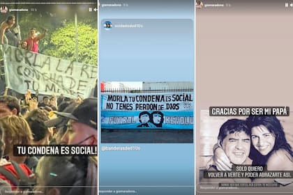 Los posteos de Dalma y Gianinna Maradona dedicados a Matías Morla