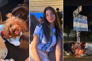 Así se preparan los famosos para el partido de Argentina contra Inglaterra