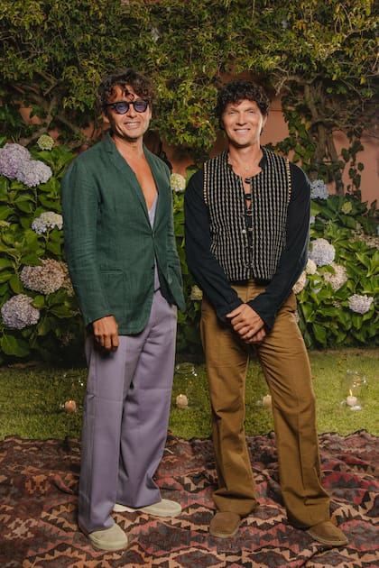 Los PR Wally Diamante y Facundo Garayalde.