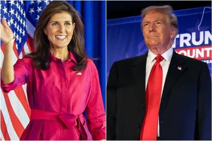 Los precandidatos republicanos Nikki Haley y Donald Trump se mantienen en la carrera presidencial