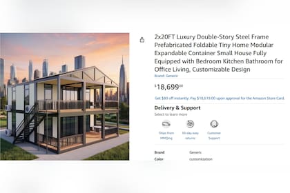 Los precios de las casas prefabricadas de dos pisos oscilan los US$20.000 y US$30.000