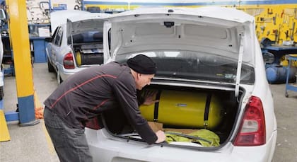 Actualmente el 12% del parque automotor utiliza GNC
