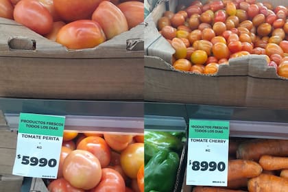 Los precios del tomate hoy