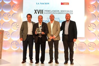 Luis Otero Monsegur, de Ganagrin, con la distinción de Mejor Cabañero