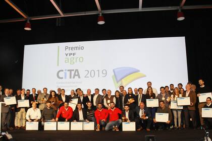 Los premiados en las distintas categorías