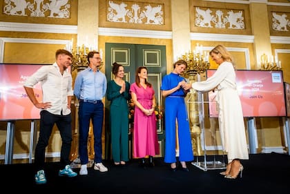 Los premios que entrega el Fondo Orange se realizaron en el Palacio Noordeinde en La Haya (Foto: Instagram @koninklijkhuis)
