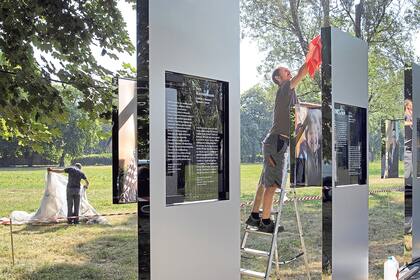 Los preparativos de la obra antes de la inauguración oficial