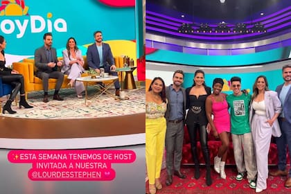 Los presentadores de Hoy Día recibieron con los brazos abiertos a Lourdes Stephen
