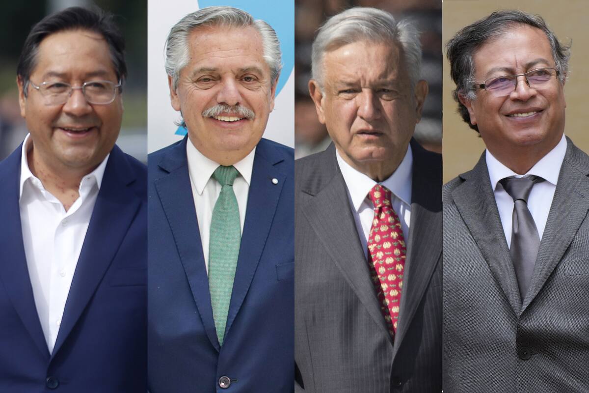 Los presidentes Arce, Fernández, Obrador y Petro denunciaron una persecución sobre Cristina Kirchner