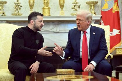 Los presidentes expresaron sus desacuerdos relacionados con los términos de un posible acuerdo de paz con Rusia